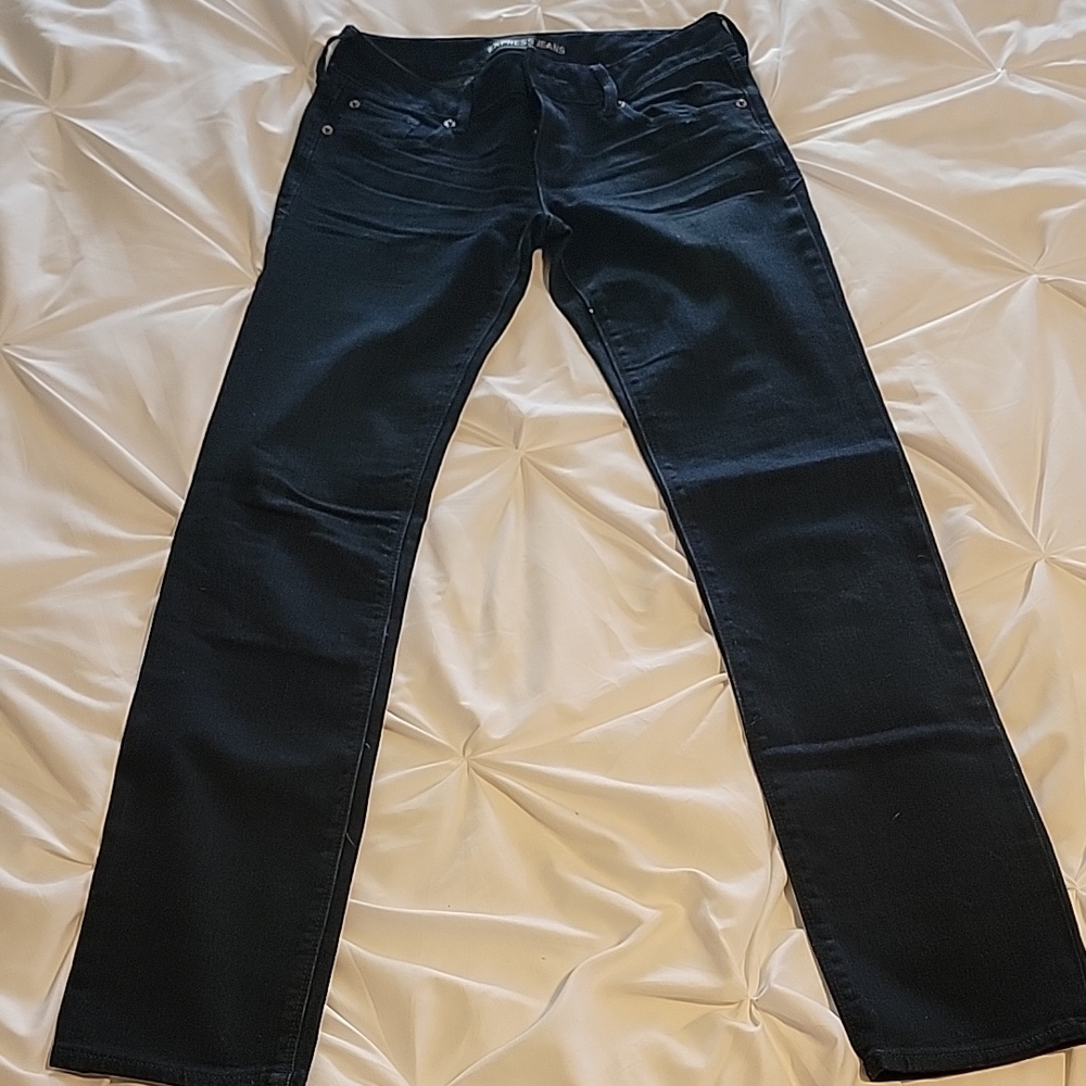 Express women's dark blue Jeans
